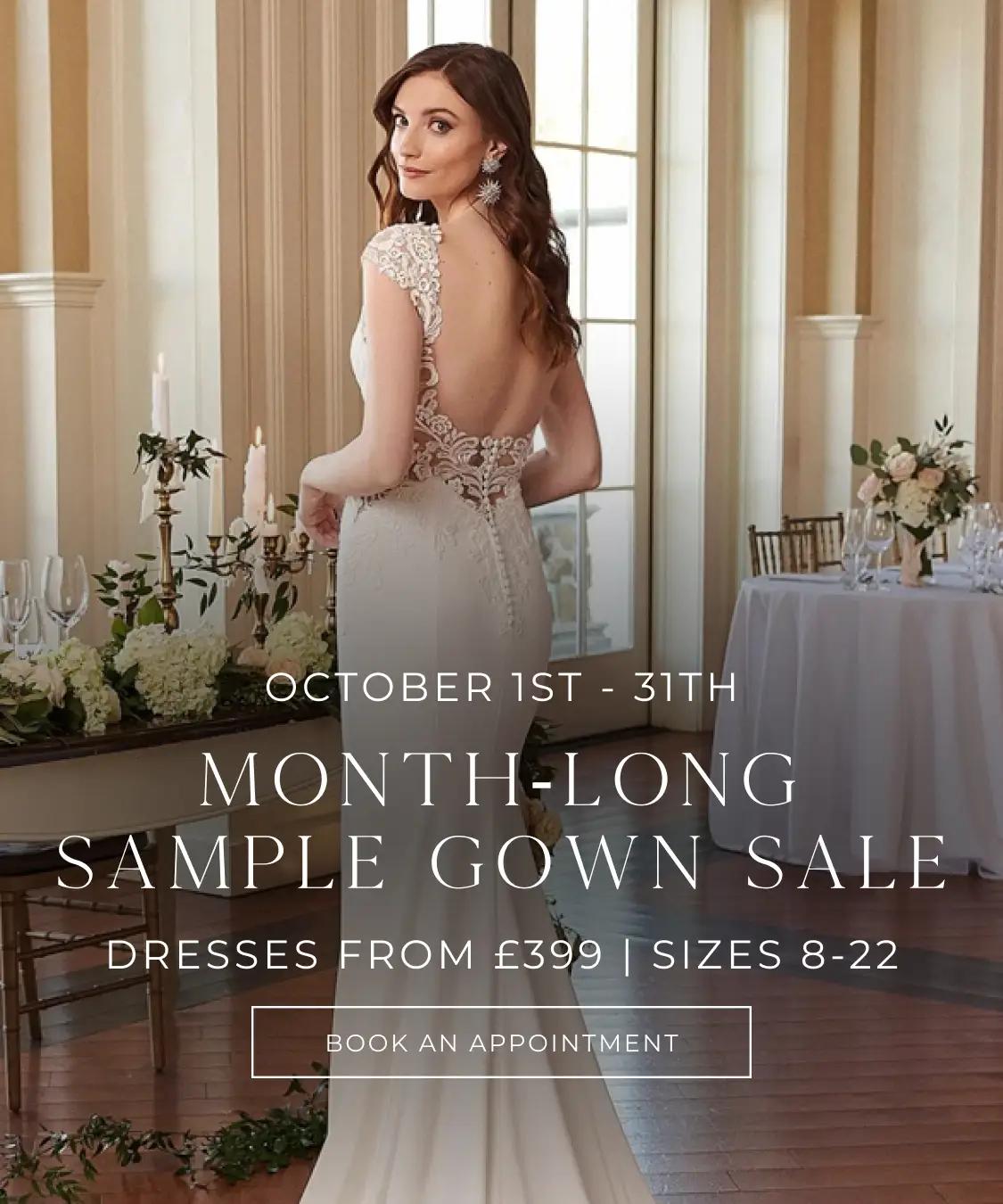 moth-long sample gown sale